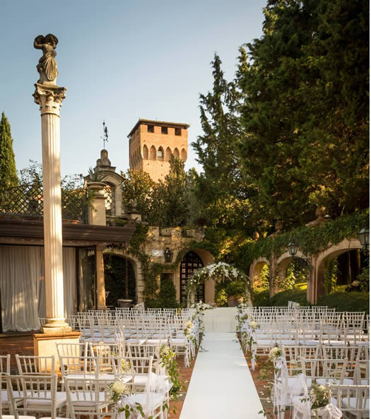 Castle in Tuscany - Wedding venue